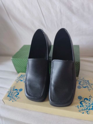 Mocasines negros para señora