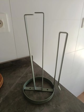 Portarotolo in metallo per cucina