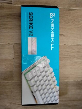Teclado NEINSKILL Gris y Blanco