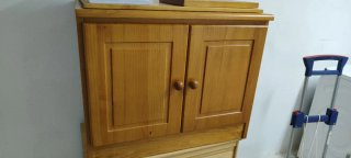 Muebles Salón Pino Macizo LA MANGA. NEGOCIABLE