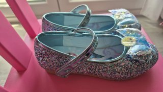 Zapatos disfraz Frozen niña talla 32