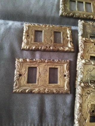 12 Placas Interruptor Vintage MACA S.A