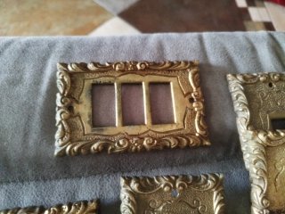 12 Placas Interruptor Vintage MACA S.A