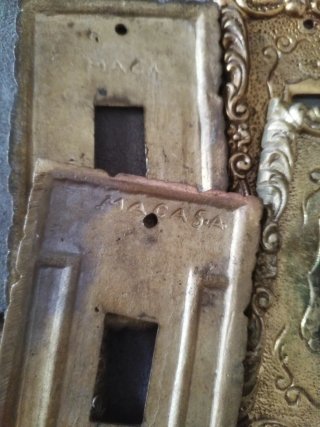 12 Placas Interruptor Vintage MACA S.A