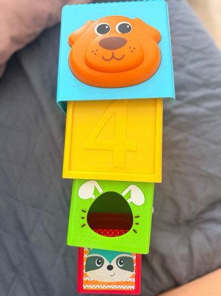 Juguete cubos apilables para bebés