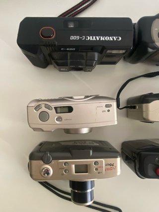 Lote di fotocamere analogiche compatte 35mm