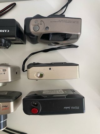Lote di fotocamere analogiche compatte 35mm