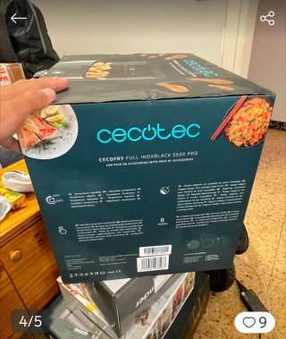 Cecofry Full Inoxblack 5500 Pro