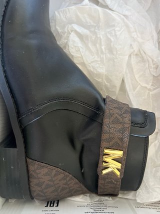 Botines Michael Kors Negro y Marrón