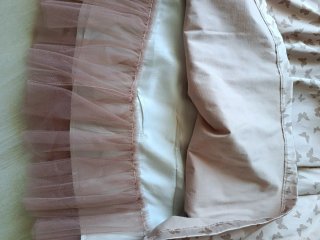 Vestito Naf Naf rosa farfalle