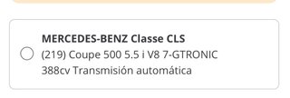 Mercedes-Benz Clase CLS 2006