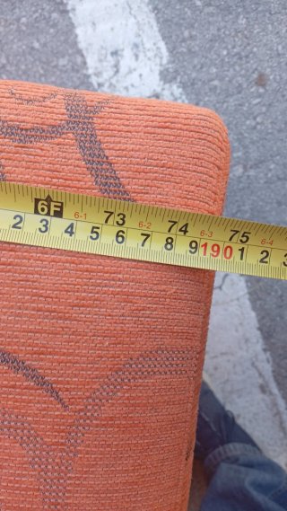 Sofá 3+2 Naranja