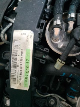 Motor Mercedes Benz C200 651.913