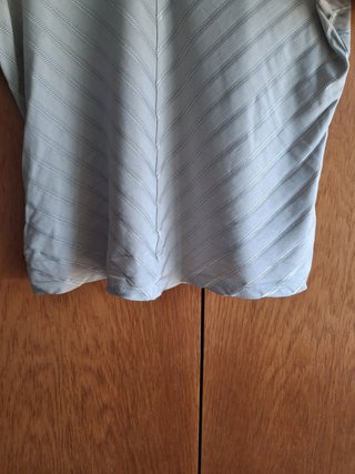 Camiseta M&S gris rayas manga corta