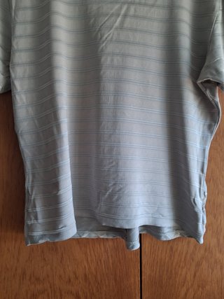 Camiseta M&S gris rayas manga corta