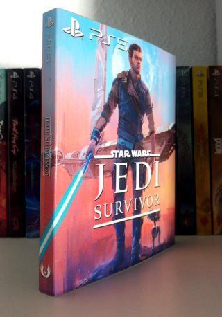 Funda Plastificada Star Wars Jedi Survivor PS4/5