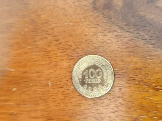 Moneda 100 Pesos Colombianos 2024