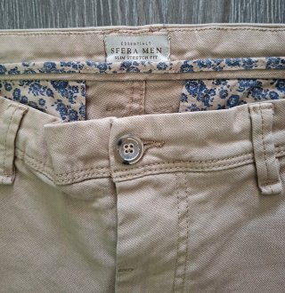Pantalón Sfera Hombre Beige