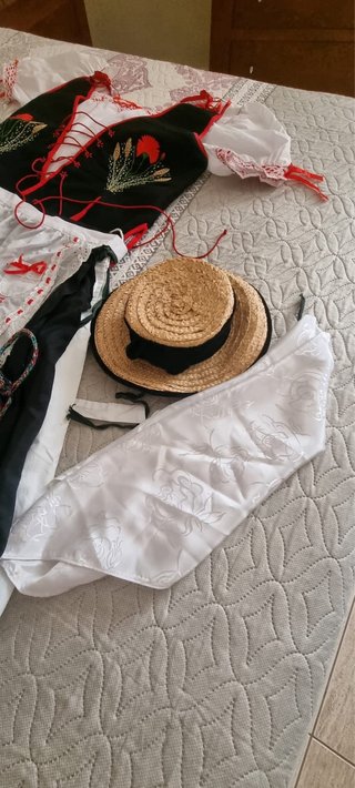 Traje de maga Santa Cruz Talla L-XL