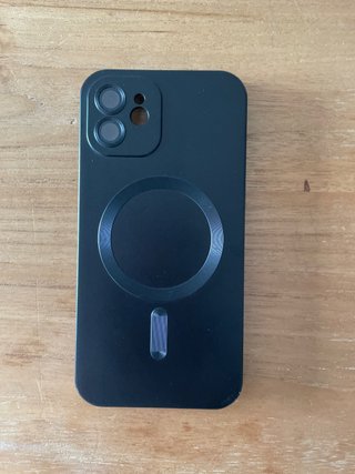 Funda iPhone 12 Magnética Negra