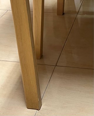 Mesa extensible IKEA + 6 sillas