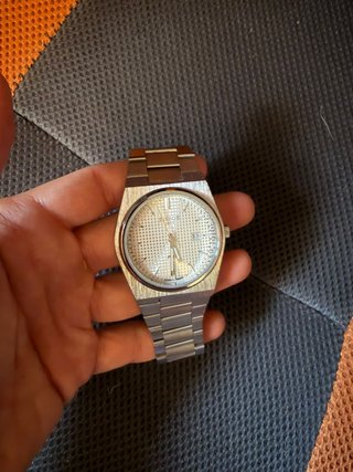 Tissot PRX Cuarzo Plata y Blanco cuarzo
