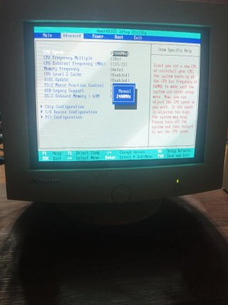 Monitor olidata MR1713 vintage Color screen