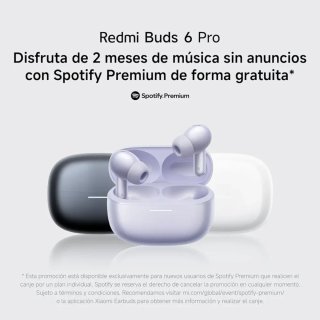 Xiaomi Redmi Buds 6 Pro Auriculares Inalámbricos N