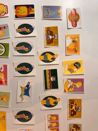 Cromos Los Simpson PANINI