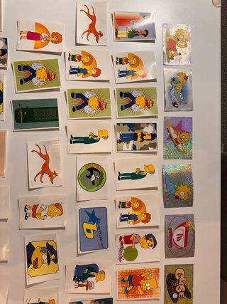 Cromos Los Simpson PANINI