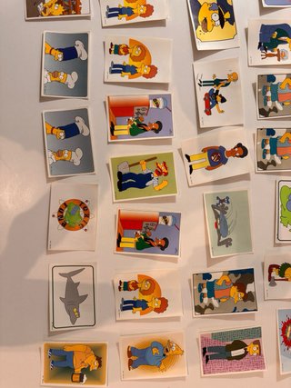 Cromos Los Simpson PANINI