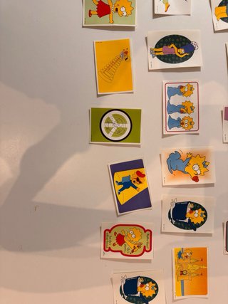 Cromos Los Simpson PANINI