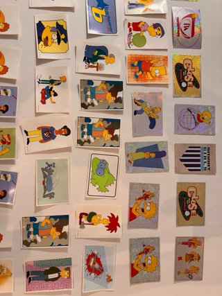 Cromos Los Simpson PANINI