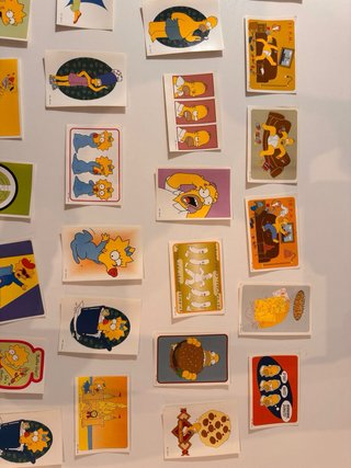 Cromos Los Simpson PANINI