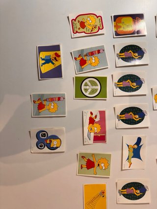 Cromos Los Simpson PANINI