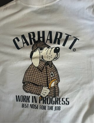 Camiseta Carhartt Blanca Talla S