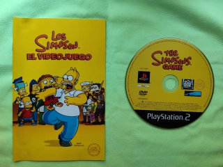 Los Simpson: El Videojuego - PS2 - ESP 🇪🇸