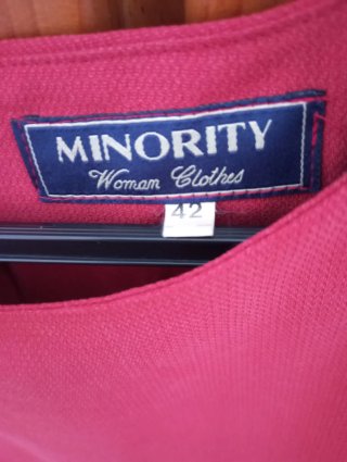 Traje chaqueta MINORITY rojo