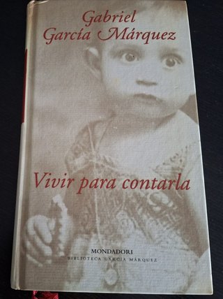 LIBRO VIVIR PARA CONTARLA