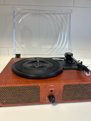 Giradischi Bluetooth Vintage con Altoparlanti