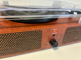 Giradischi Bluetooth Vintage con Altoparlanti