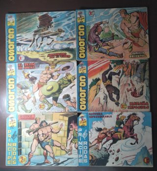 16 CÓMICS ORIGINALES DEL COLOSO