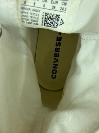 Converse All Star Bianche Tg 39