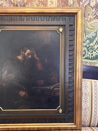 Antiguo cuadro El Apóstol Pablo 102 x 88 cm