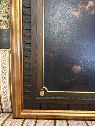 Antiguo cuadro El Apóstol Pablo 102 x 88 cm