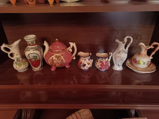 Lote de adornos vintage de cerámica