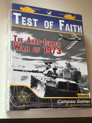 Test of Faith 1973 Compass Games PRECINTADO