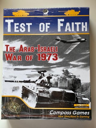 Test of Faith 1973 Compass Games PRECINTADO