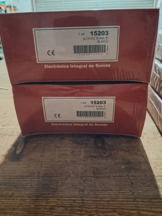 Lote aros y altavoces EIS antiguos