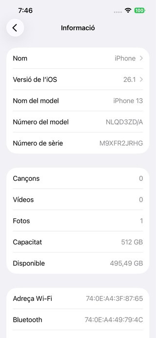 iPhone 13 512GB Bianco